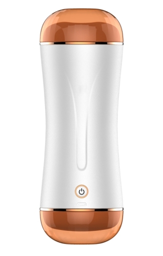 Подвійний мастурбатор Вагіна і ротик з вібростимуляцією BOSS Vibrating Masturbation Cup - 2