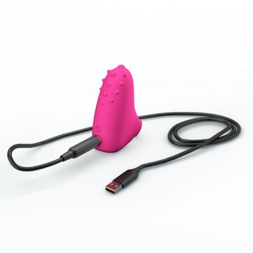 Вібратор на палець для клітора рожевий dorcel MAGIC FINGER - 5