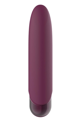 Вибратор пуля для стимуляции клитора фиолетового цвета Dream Toys Glam - 1