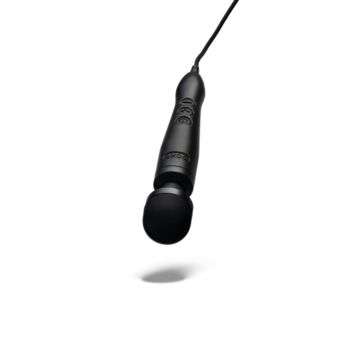 Вібромасажер Ванд для стимуляції клітора чорного кольору Doxy Doxy3 USB-C Massager - 2