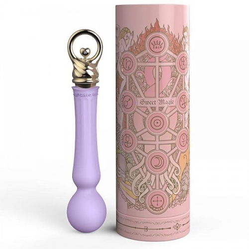 Вібромасажер мікрофон для інтимних місць бузковий ZALO CONFIDENCE Fantasy Violet - 1