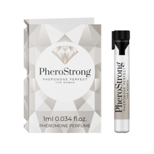 Духи з феромонами аромат троянди з нотами півонії та личі PheroStrong pheromone Perfect for Women 1мл