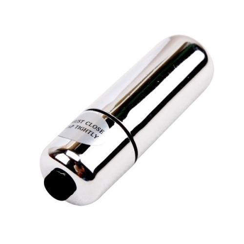 Віброкуля сріблястого кольору Chisa Mini Love Bullet - 2