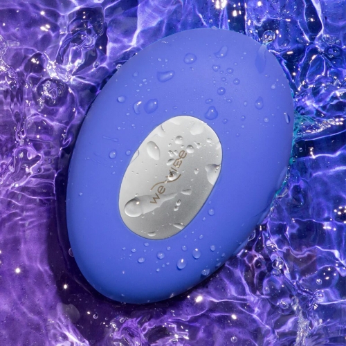Вібратор для стимуляції клітора із підігрівом синій We-Vibe Temp Lavender Blue - 17