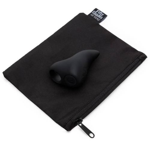 Вибратор на палец для стимуляции клитора черного цвета Fifty Shades of Grey Sensation Finger Vibrator - 5