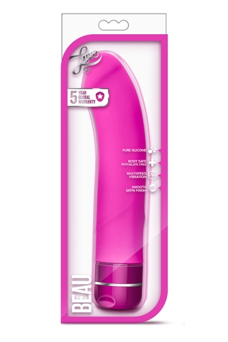 Вибратор для точки G розового цвета Blush LUXE BEAU FUCHSIA - 3
