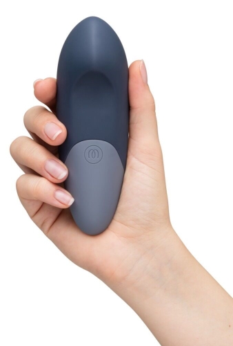Вібратор для клітора блакитного кольору Womanizer Vibe - 4