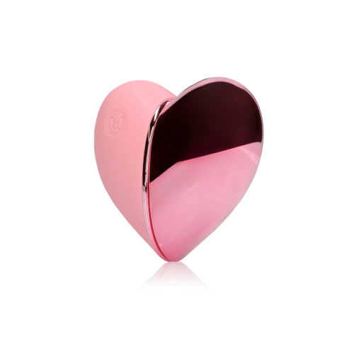 Вібратор у формі серця для стимуляції клітора рожевого кольору Loveline - 7