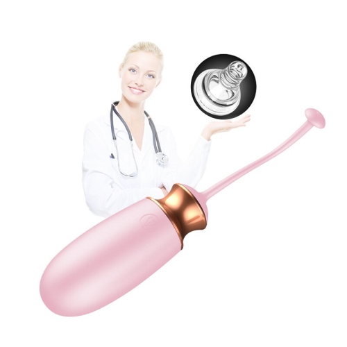 Віброяйце з підігрівом і пультом ДУ Vibrating Silicone Love EGG USB - 4