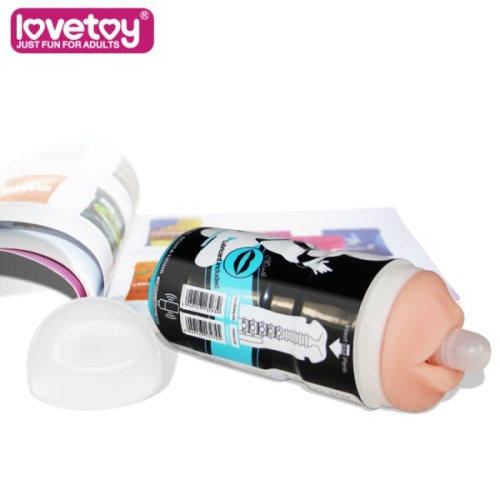 Мастурбатор-ротик Lovetoy Sex in a can телесный - 2