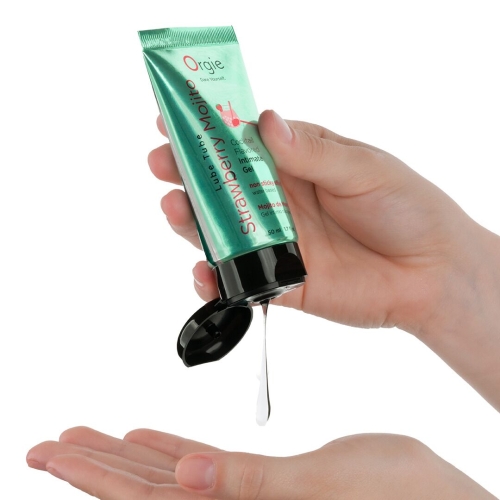 Оральный лубрикант со вкусом коктейля Кайпиринья на водной основе Orgie Lube Tube Strawberry Mojito 50 мл - 2