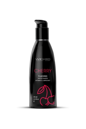 Оральний лубрикант на водній основі зі смаком вишні Wicked Sensual Care 60 мл - 1