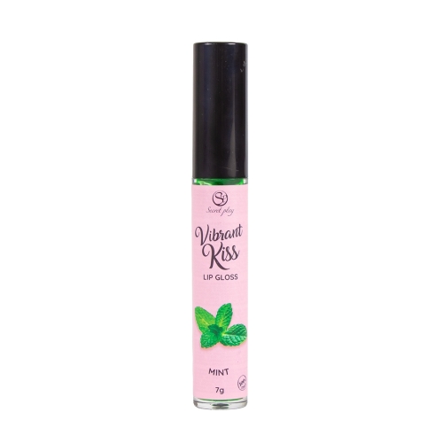 Блиск для губ з ефектом вібрації та смаком м'яти Secret Play Vibrant Kiss - 3