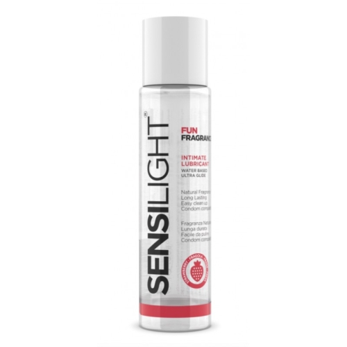 Ароматний лубрикант на водяній основі з ароматом полуниці Intimateline Sensilight Fun Fragrance 60мл - 1