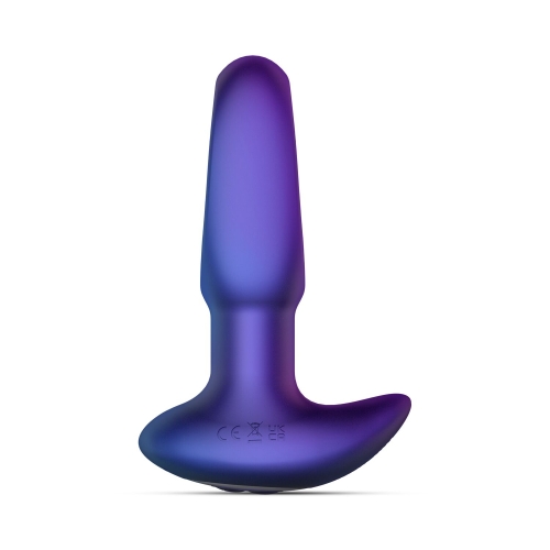 Анальна вібропробка з язичком і пультом дистанційного керування Hueman Voyager Butt Plug With Tapping - 2