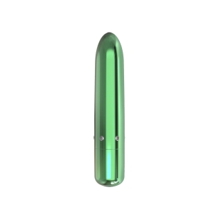 Вибропуля для интимных мест зеленая PowerBullet Pretty Point Rechargeable 