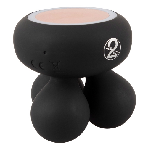 Мини-массажер Ванд универсальный с функцией подогрева черный You2Toys CUPA Warming Mini Massager - 2