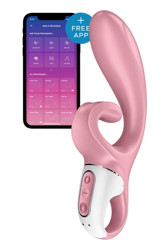 Вибратор кролик Satisfyer Hug Me Pink - 1