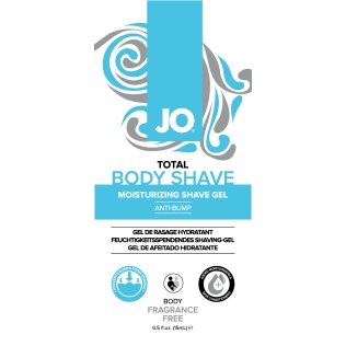 Пробник гелю для гоління JO Total Body Anti-Bump Shaving Gel 15 мл