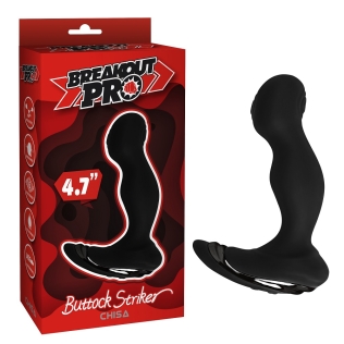 Силіконовий масажер простати з вібрацією CHISA Breakout Pro - Buttock Striker