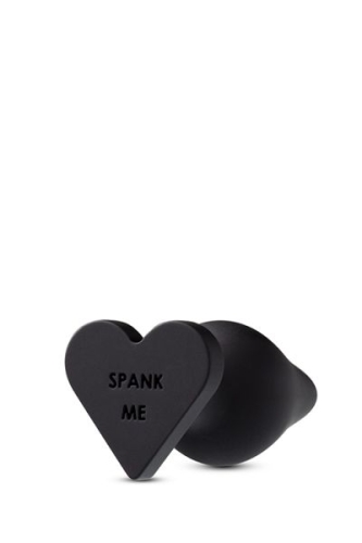 Анальная пробка силиконовая черная черная Blush Temptasia Spank Me - 4