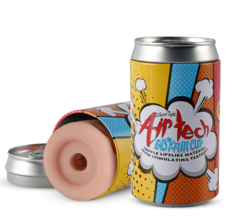 Мастурбатор мужская карманная вагина телесного цвета XISE Soda cup - 2