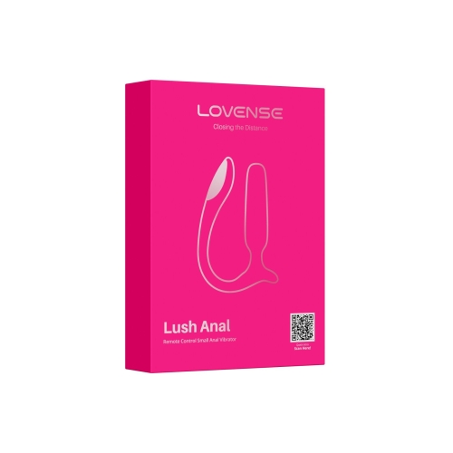 Анальна смарт-вібропробка з LED-підсвічуванням рожева Lovense Lush Anal - 7