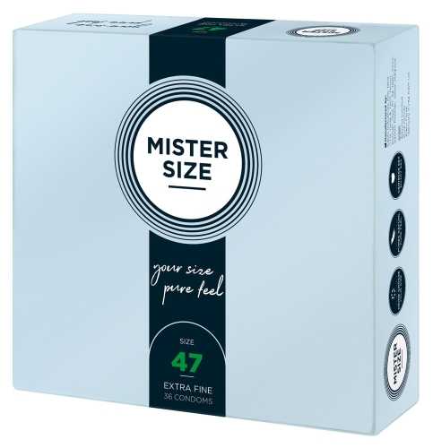 Презервативы Mister Size 47 mm (мм) 36 штук Мистер Сайз - 3