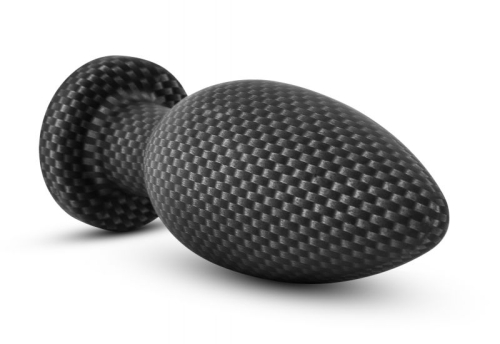 Анальна пробка з вуглецевого волокна SPARK SILICONE PLUG SMALL CARBON FIBER - 4
