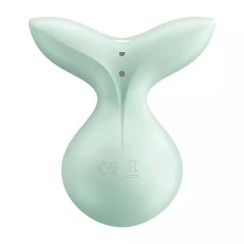 Вибратор для стимуляции клитора и сосков ментолового цвета Satisfyer Viva la Vulva 3 - 2