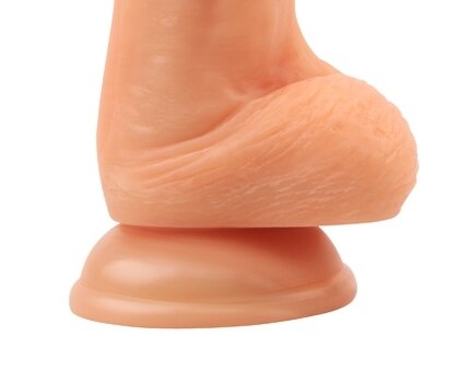 Фалоімітатор на присоску реалістичний бежевий CHISA Keep Love Dessert Dildo - 3