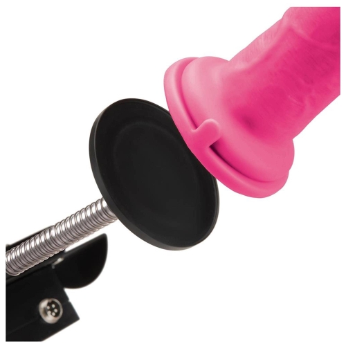 Секс машина з насадками та пультом дистанційного керування чорна Dreamtoys Sex Room Sex Machine - 8