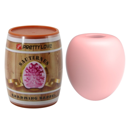 Мастурбатор яйце рожевого кольору Lybaile Pretty Love Sauterne Charming barrel - 3