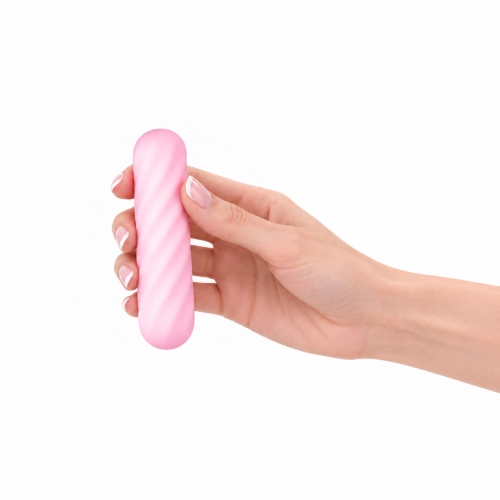 Супермягкая вибропуля розовая UNIVIBE Velvet с 10 режимами вибрации - 3
