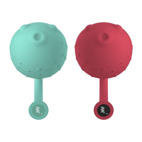 Смарт-виброяйцо для точки G и клитора Magic Motion Fugu Red Смартфон управление мощная умная вибрация - 6