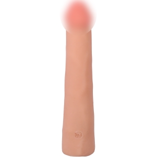 Фаллоимитатор реалистичный на присоске телесный Doc Johnson The Realistic Cock ULTRASKYN - 9 Inch Vanilla