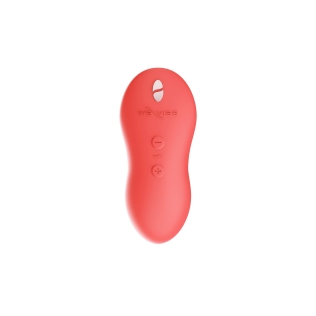 Міні вібратор для стимуляції клітора коралового кольору We Vibe Touch X Crave Coral