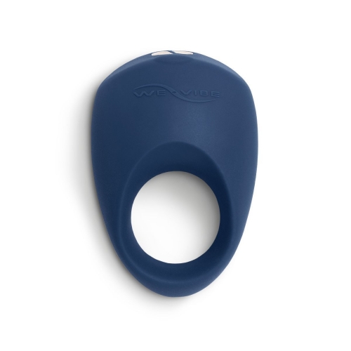 Эрекционное смарт виброкольцо синего цвета We Vibe Pivot - 2