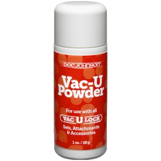 Присыпка - продление срока службы для системы Vac-U-Lock Doc Johnson Vac-U Powder