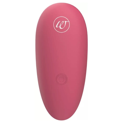 Вакуумный вибратор для клиторальной стимуляции розового цвета Womanizer Mini Red Wine - 4