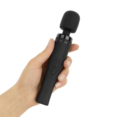 Ванд-массажер маленького размера черный MyMagicWand - Wand Massger Small - 3