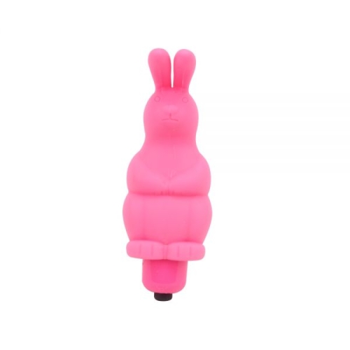 Вибратор для клитора на палец Sweeiie Rabbit розовый - 1