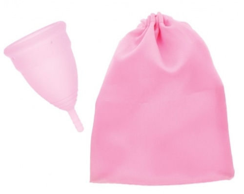 Менструальні чаші рожевого кольору Mae B Menstrual Cups розмір S - 5