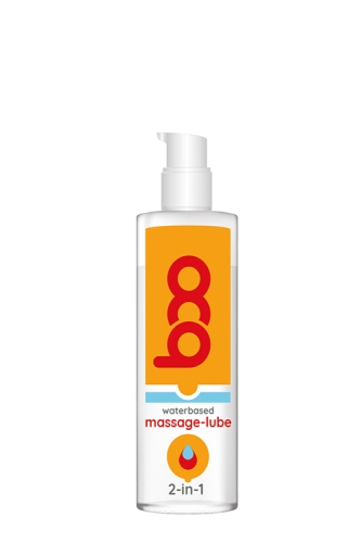 Массажный гель и лубрикант 2 в1 на водной основе BOO lubricants BOO Massage lube 150 мл - 1