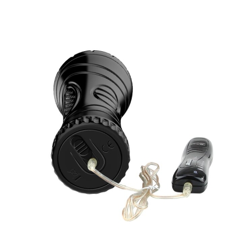 Мастурбатор-вибратор в виде рта из киберкожи Pink Mouth Vibrating - 10