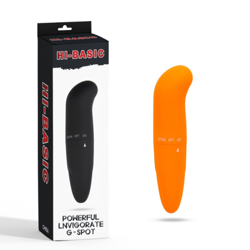 Міні вібратор для точки G помаранчевий Chisa Powerful Invigorate G-Spot - 1