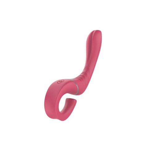 Вибратор для точки G розового цвета Chisa Lust Ripple Cavort - 3