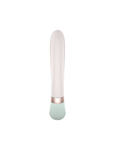 Вибратор кролик для стимуляции клитора и зоны G силиконовый бирюзовый Satisfyer Heat Wave - 2