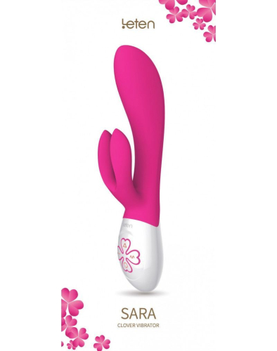 Вібратор зі стимуляцією клітора Leten Sara - 7