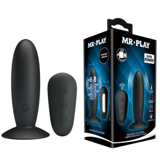 Анальний стимулятор з вібрацією MR PLAY, BI - 040045W-MR